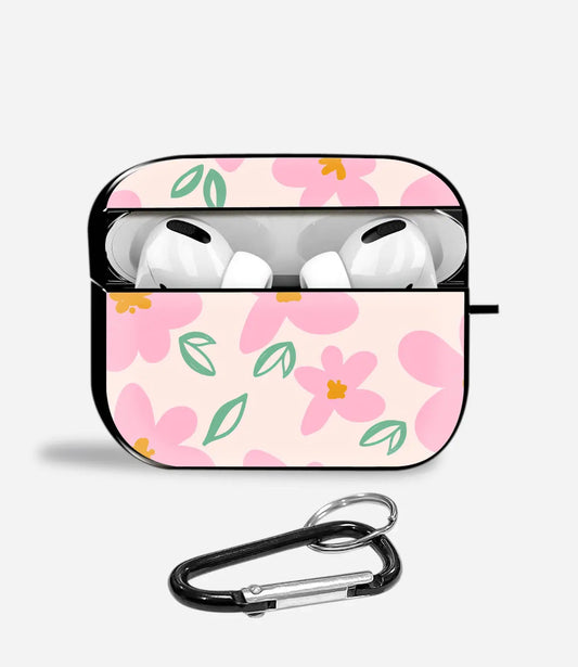Sweet Petals Aipods Glass Case