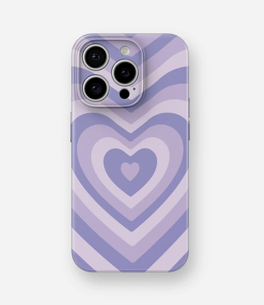 Violet Vibes Glossy Hard Case