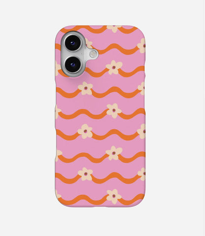 Wavy Daisy Phone Case