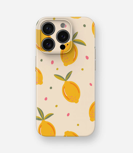 Zesty Lemonade Glossy Hard Case